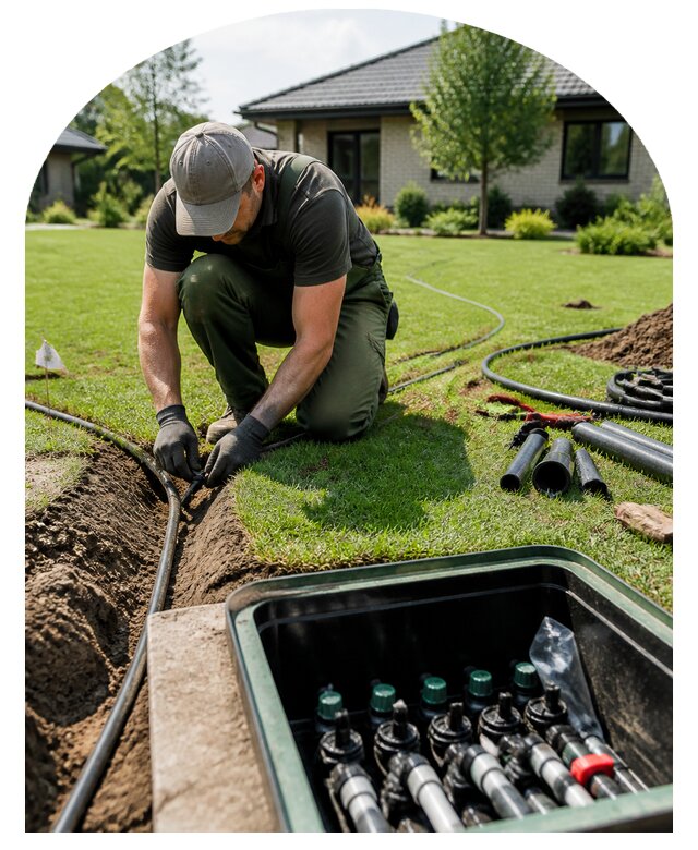Монтаж автополива в Балахне по цене от 5224 р. | Метпроект-Блх